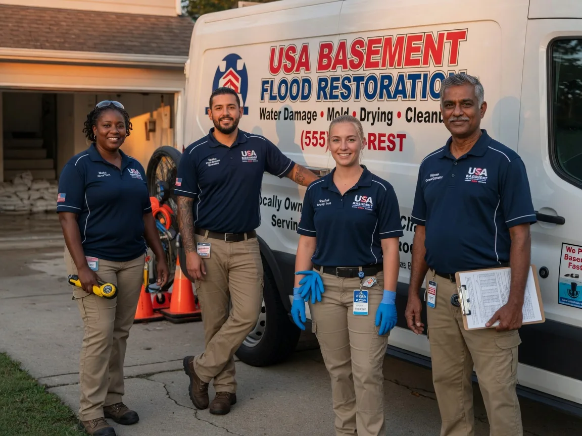 Basement Flood Cleanup company in Duson, LA