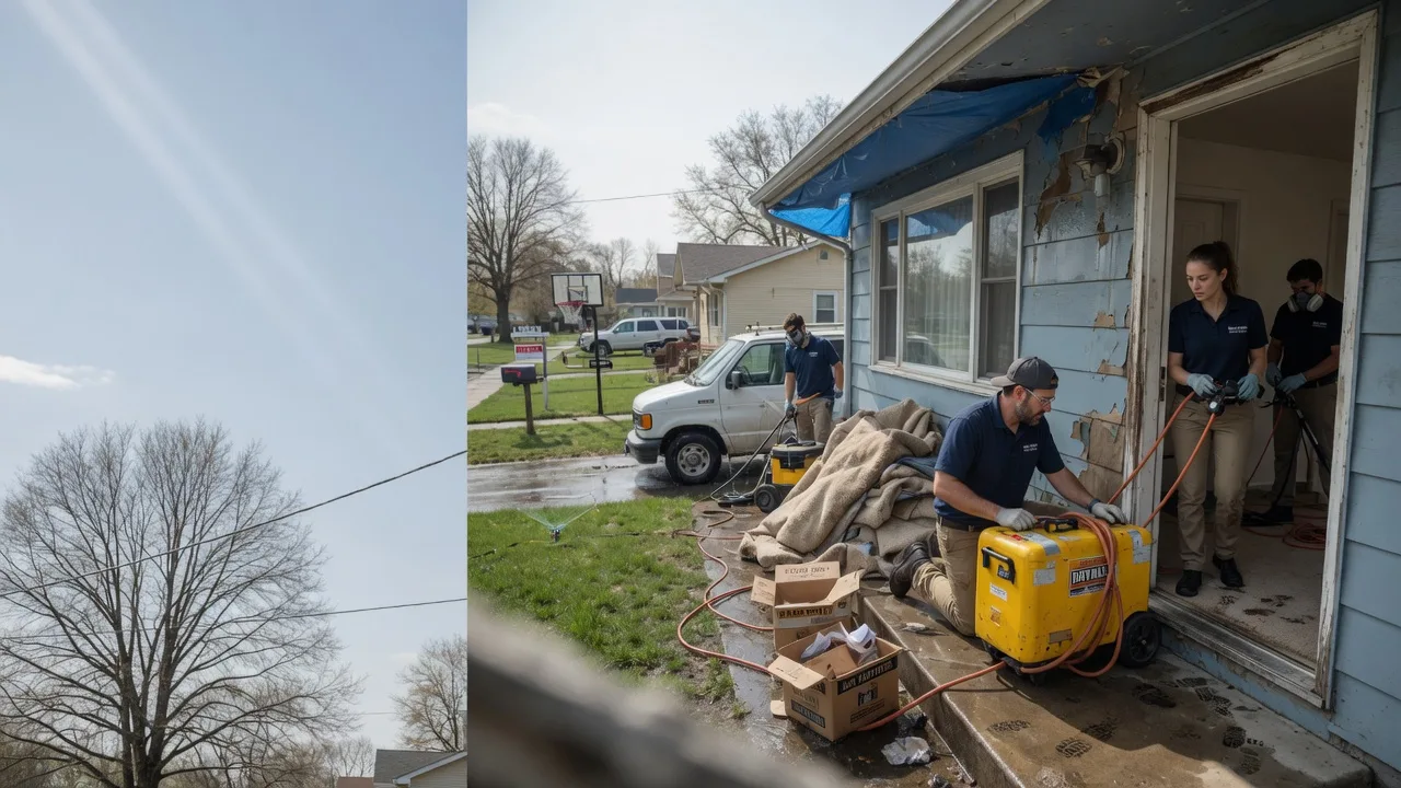 Basement Flood Cleanup in Duson, LA near me